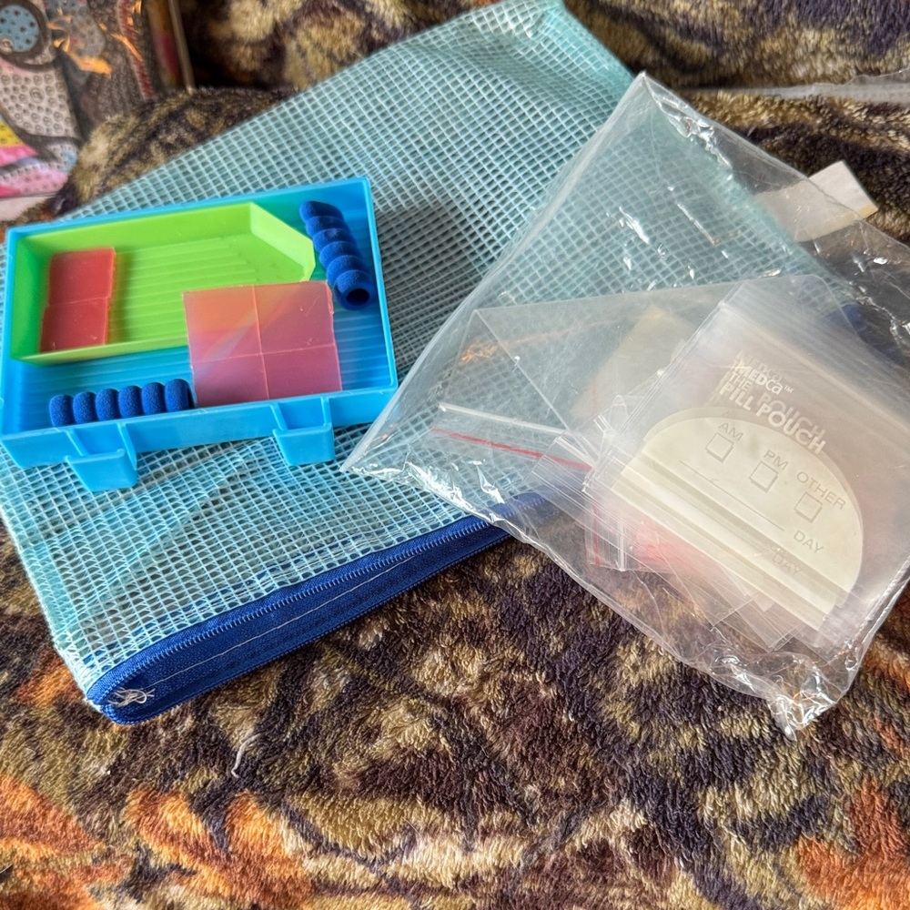 Colorful Craft Organizer Set